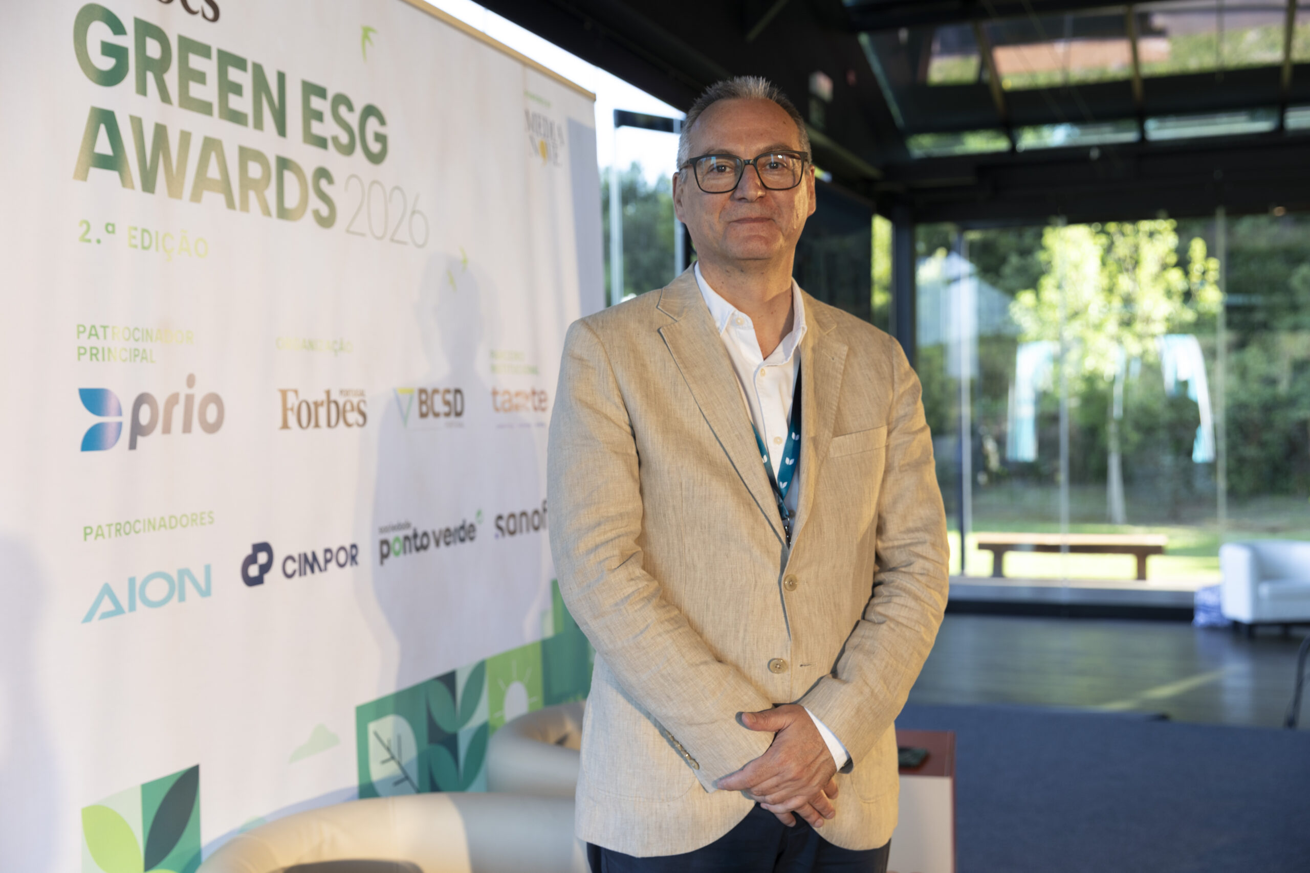 No Forbes Green ESG Awards 2026 | Rui Costa, Country Manager da AION Portugal.